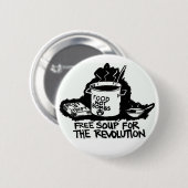 食糧はボタンを爆撃しません 缶バッジ (正面&裏面)