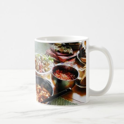食糧サケ コーヒーマグカップ (右)