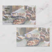 食糧サケ 名刺 (正面/裏面)