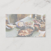 食糧サケ 名刺 (裏面)