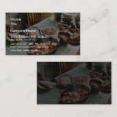 食糧サケ 名刺 (正面/裏面)