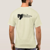 食糧ティーのための狩り Tシャツ (裏面)