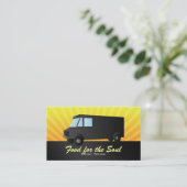 食糧トラックの名刺 名刺 (スタンド正面)