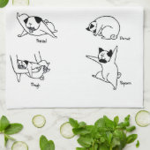 食糧パグ キッチンタオル (折り畳み)