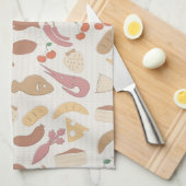 食糧パターン2 キッチンタオル (四つ折り)