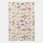 食糧パターン2 キッチンタオル (縦)