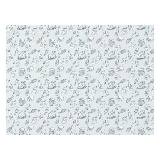 食糧パターン2 テーブルクロス (正面(横))