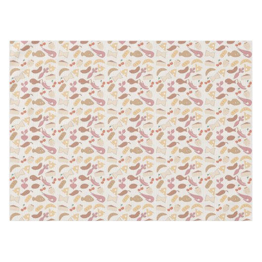 食糧パターン2 テーブルクロス (正面(横))