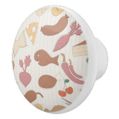 食糧パターン2 2 セラミックノブ (右)