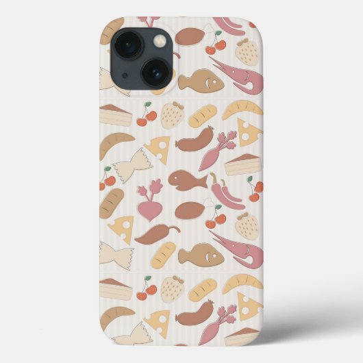 食糧パターン2 Case-Mate iPhoneケース (裏面)