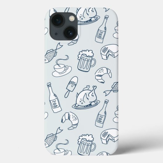 食糧パターン2 Case-Mate iPhoneケース (裏面)