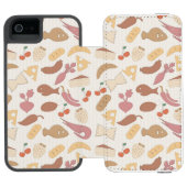 食糧パターン2 INCIPIO iPhoneウォレットケース (フォリオ Open)