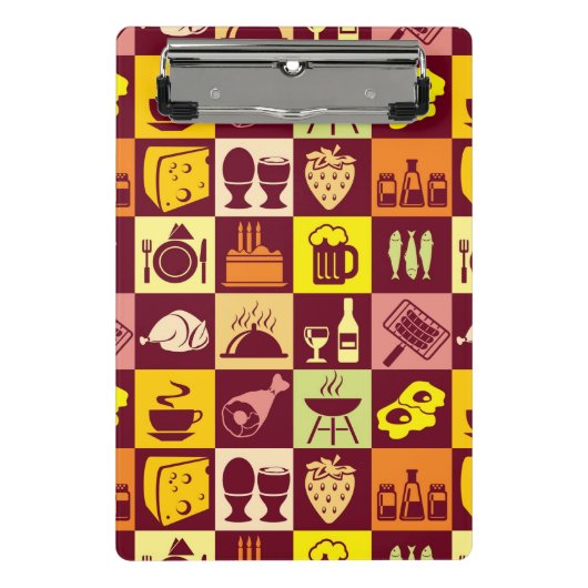 食糧パターン3 ミニクリップボード (正面)