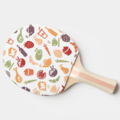 食糧パターン3 卓球ラケット (横)