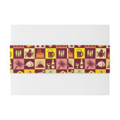 食糧パターン3 招待状ベリーバンド (裏面例)