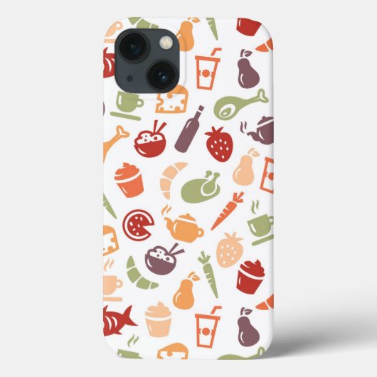 食糧パターン3 Case-Mate iPhoneケース (裏面)