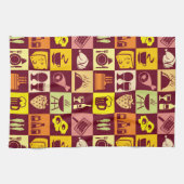 食糧パターン キッチンタオル (横)