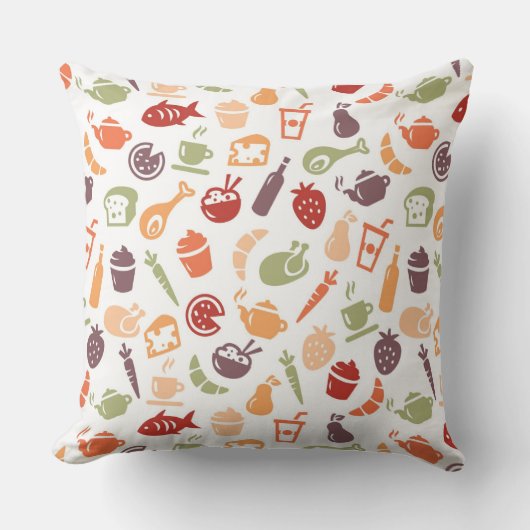 食糧パターン クッション (正面)