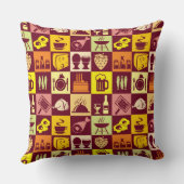 食糧パターン クッション (裏面)