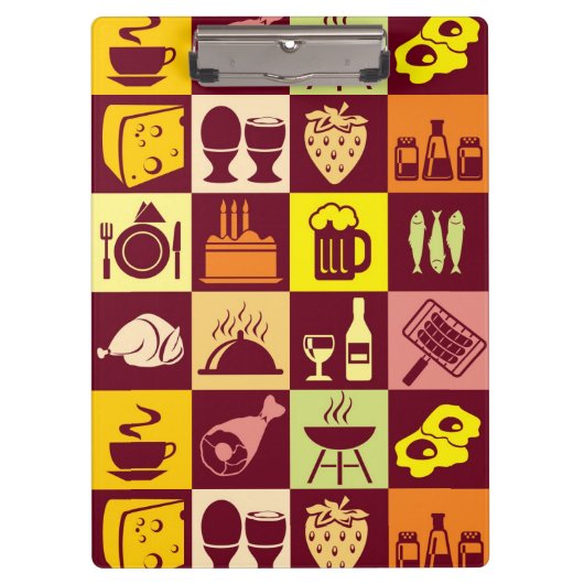 食糧パターン クリップボード (正面)