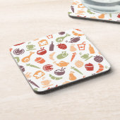 食糧パターン コースター (左側)