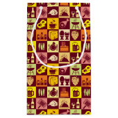 食糧パターン スモールペーパーバッグ (裏面)