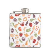 食糧パターン フラスク (正面)