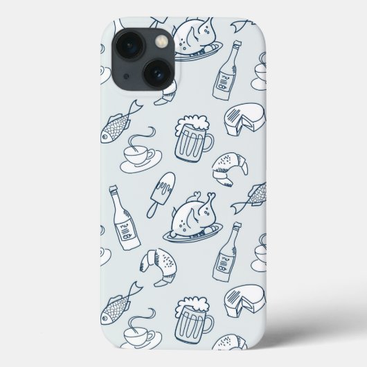 食糧パターン Case-Mate iPhoneケース (裏面)