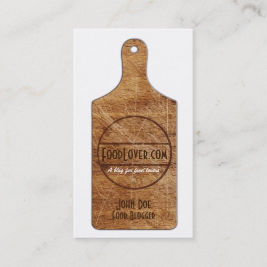 食糧ブログの名刺 名刺 (正面)