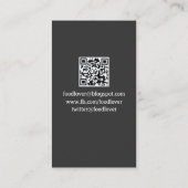 食糧ブログの名刺 名刺 (裏面)