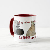 食糧ボールのマグを守って下さい マグカップ (正面左)