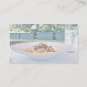 食糧レストラン 名刺 (裏面)