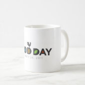 食糧日のマグ コーヒーマグカップ (正面右)