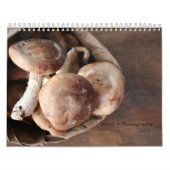 食糧 + 写真撮影2009年 カレンダー (カバー)