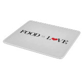 食糧=愛 カッティングボード (角)