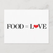 食糧=愛 ポストカード (正面)