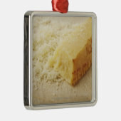食糧、食糧および飲み物のチーズ、火格子を付けられるパルメザン メタルオーナメント (右)