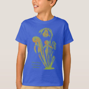 食虫植物の花 Tシャツ