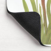 食虫植物-サラセニアのrubra マウスパッド (コーナー)