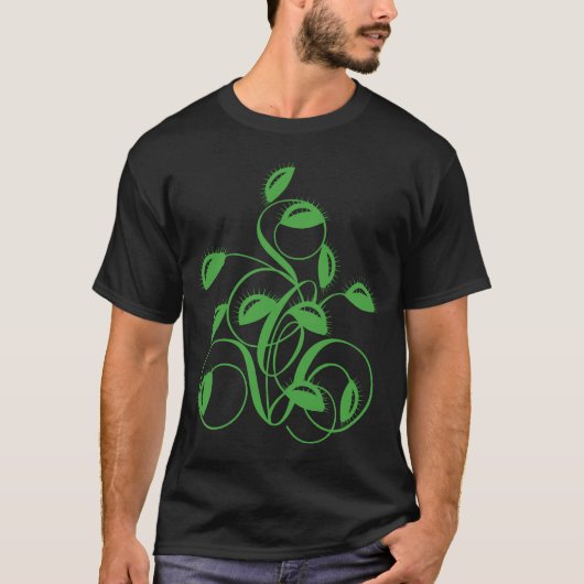 食虫植物 Tシャツ (正面)