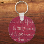 食賛美べ物 キーホルダー (正面)