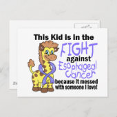 食道がんと闘う子供 ポストカード (正面/裏面)