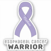 食道がんビニールシール シール (正面)