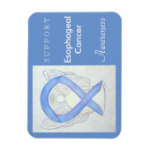 食道がん認識度エンジェルカスタムマグネット マグネット (縦)