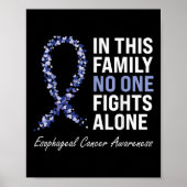 食道がん認識度ギフト株式会社パープルペリウ ポスター (正面)