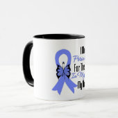 食道の蟹座のリボンの英雄私の夫 マグカップ (正面左)