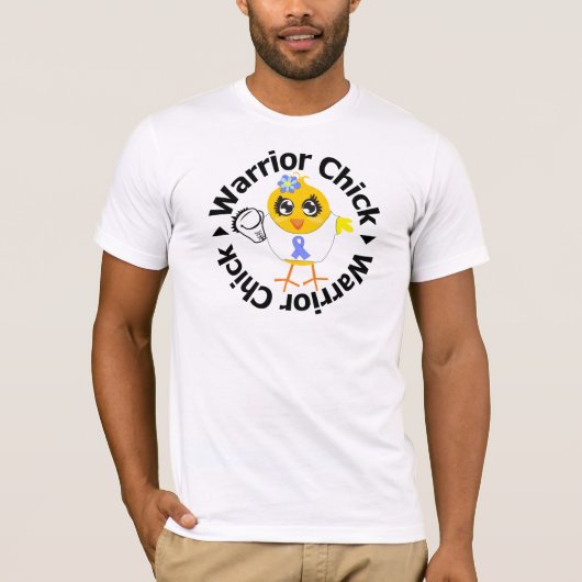 食道の蟹座の戦士のひよこ Tシャツ (正面)