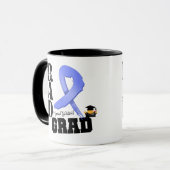 食道の蟹座の放射線療法の素晴らしいの卒業生 マグカップ (正面左)