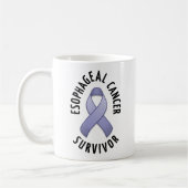 食道の蟹座の生存者のマグ コーヒーマグカップ (左)