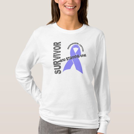 食道の蟹座の生存者 Tシャツ (正面)